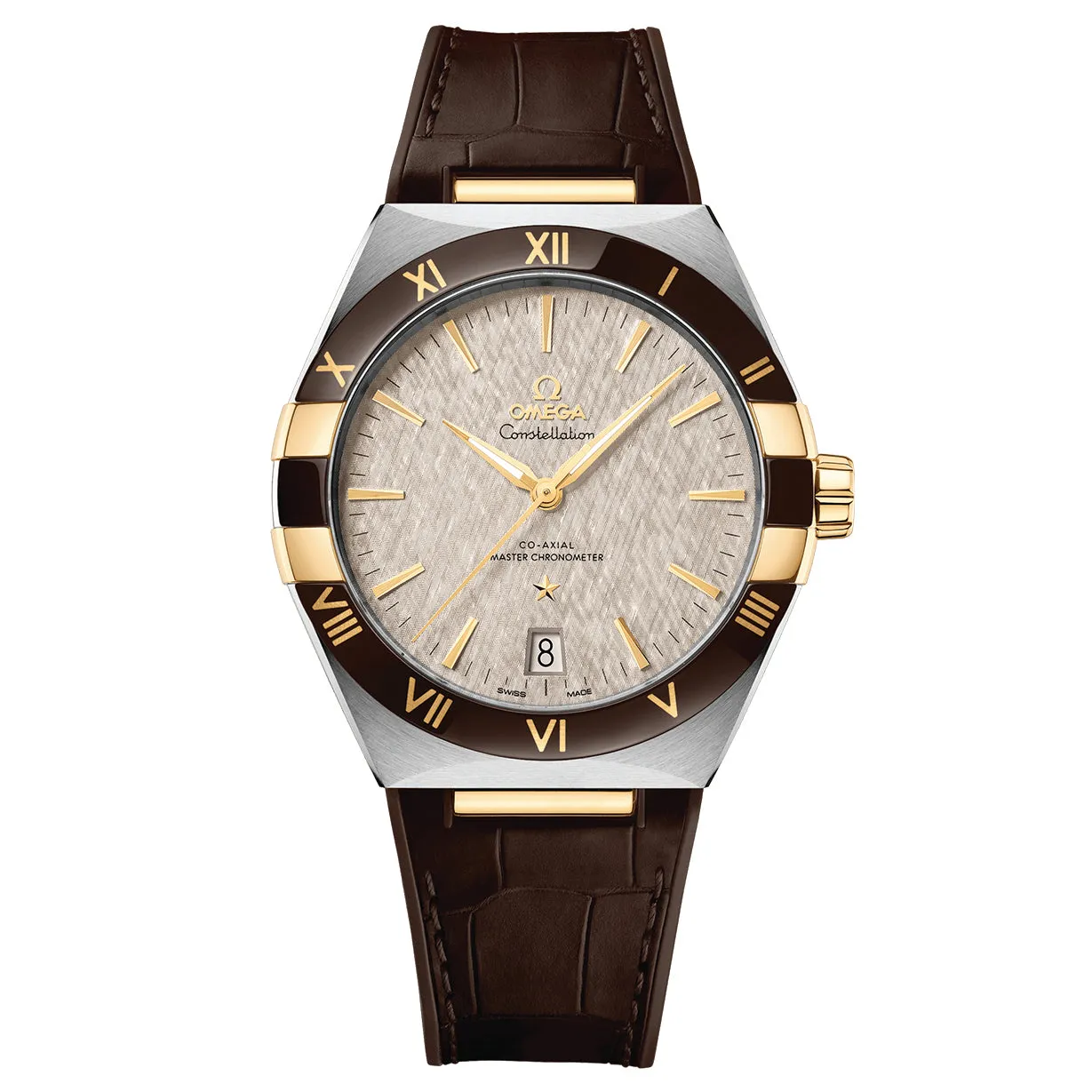Omega Constellation Co Axial Master Chronometer Grey Dial Men 41MM